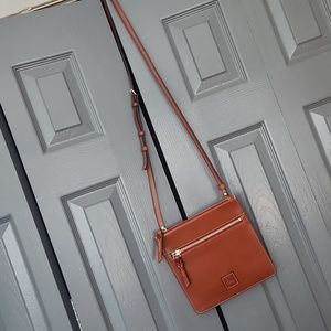 Leather crossbody bag